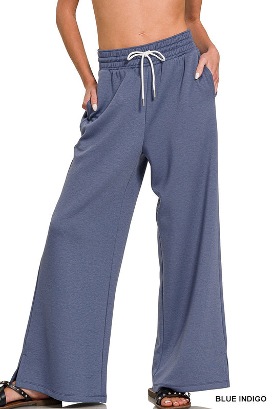 Sara Scuba Drawstring Pant!